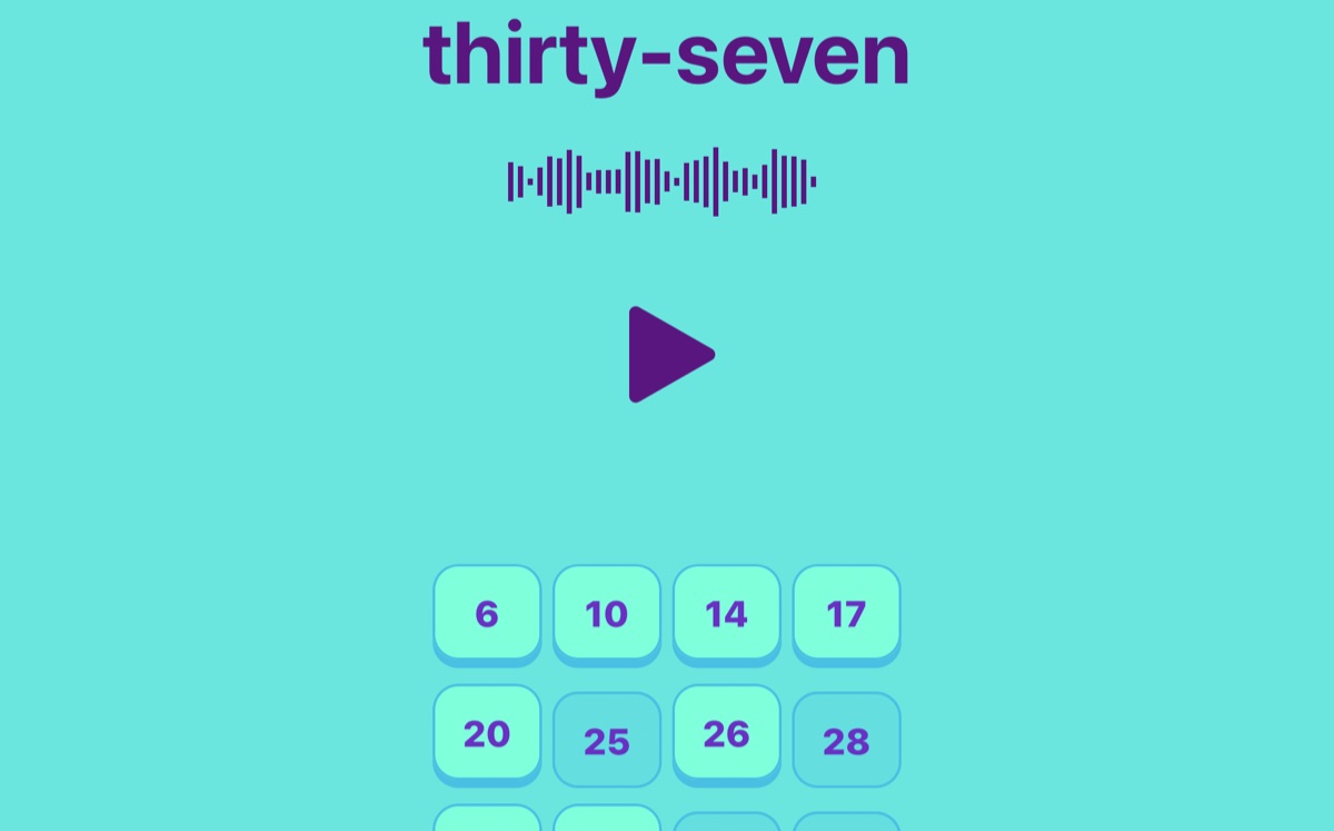 Learn English Numbers screenshot